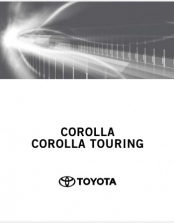 TOYOTA COROLLA  2019 2020 & 2021 NAVIGATION MANUAL